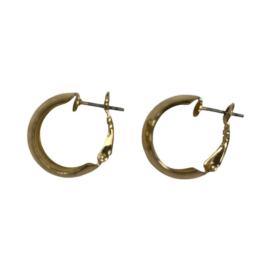 Earrings Hoop By Clothes Mentor In Gold