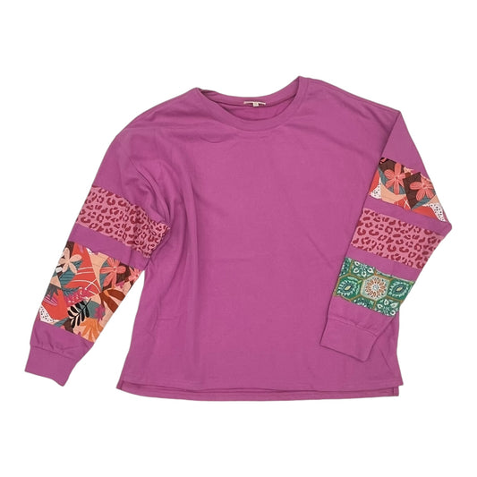 SWEATSHIRT CREWNECK by EASEL In PURPLE, Size: M