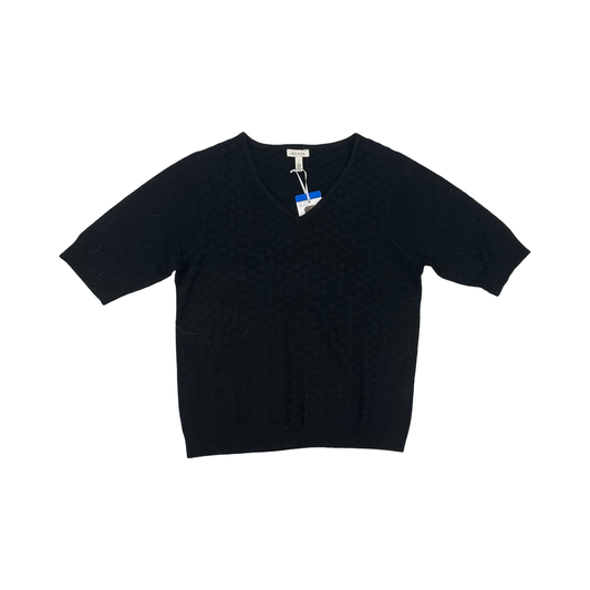Sweater Ss By Ella Moss In Black, Size:L