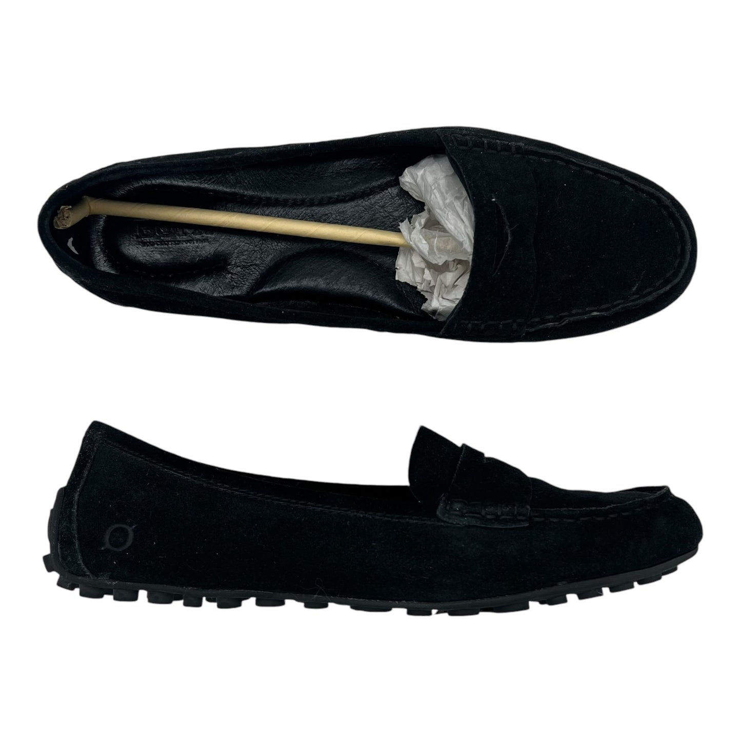 Shoes Flats By Born In Black, Size:10