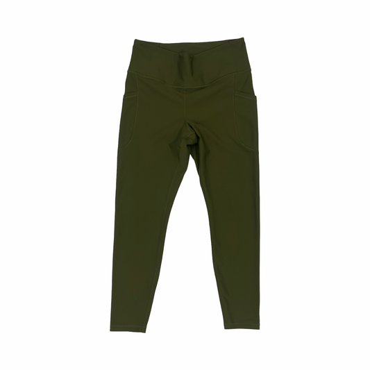 Athletic Leggings By Old Navy In Green, Size:L