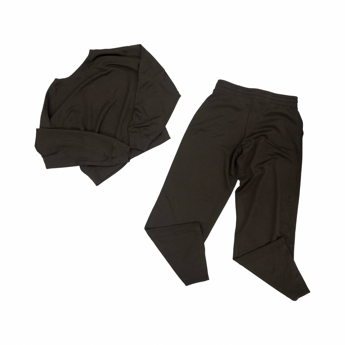 Lounge Set Pants By Double Zero In Brown, Size:M