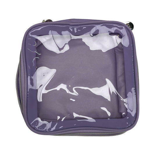 Makeup Bag By Clothes Mentor In Purple, Size:Medium