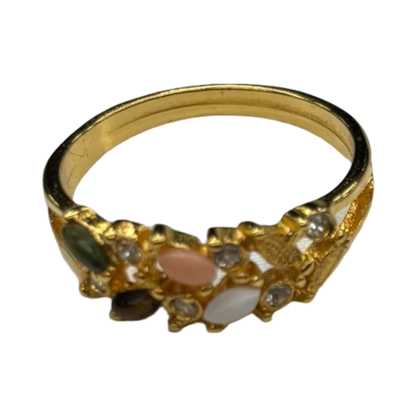 Ring Band By Clothes Mentor In Multi, Size:10