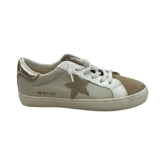 Shoes Sneakers By Vintage Havana In Grey & Tan, Size:7.5