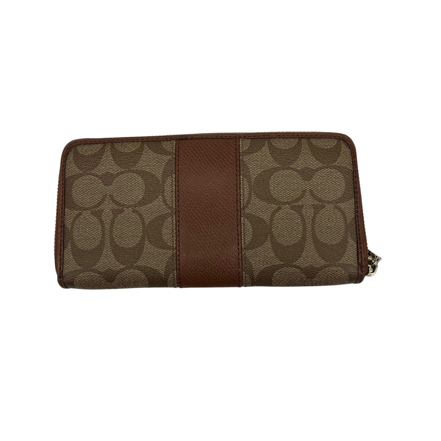 Wallet Designer By Coach In Brown, Size:Medium