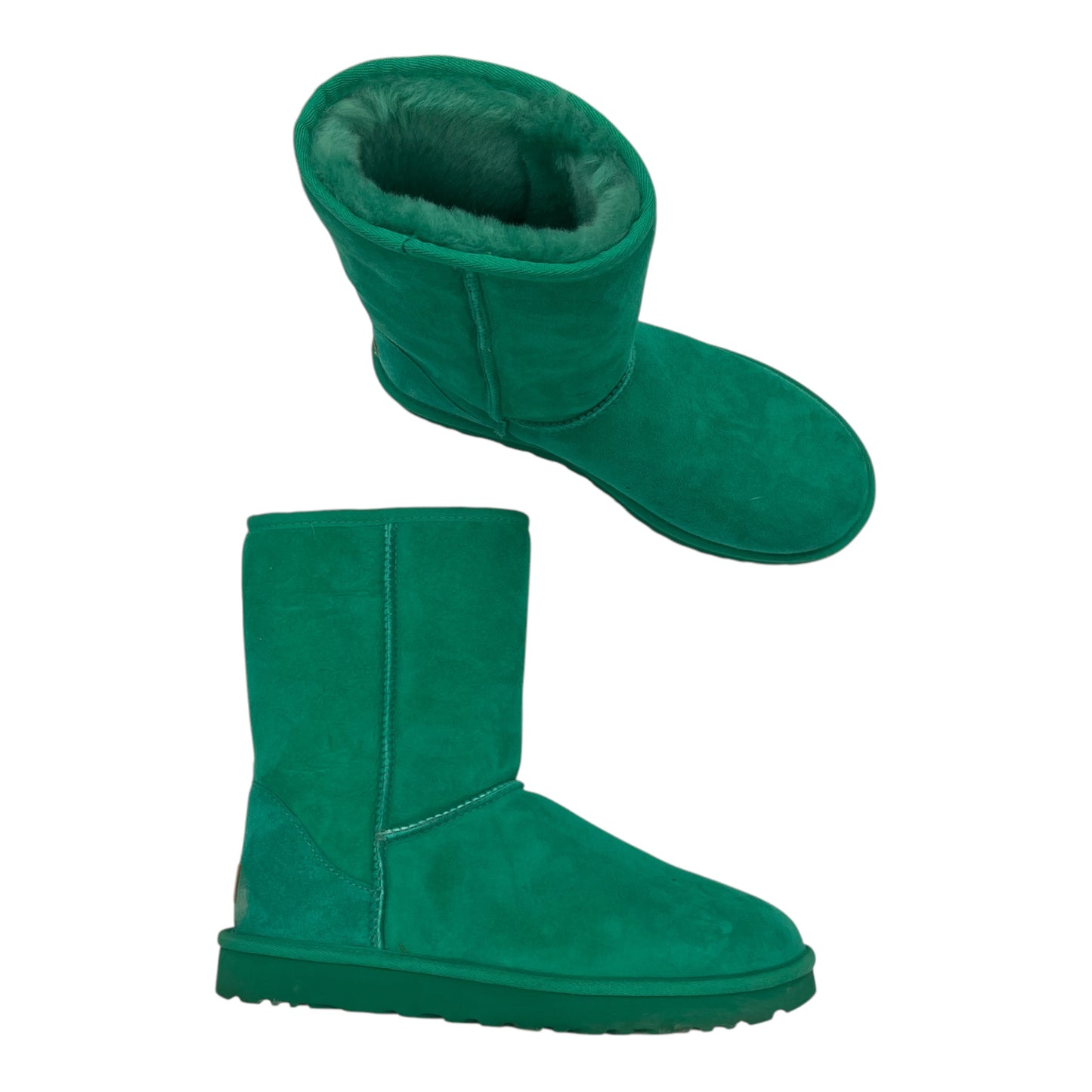 Boots Designer By Ugg In Green, Size:10