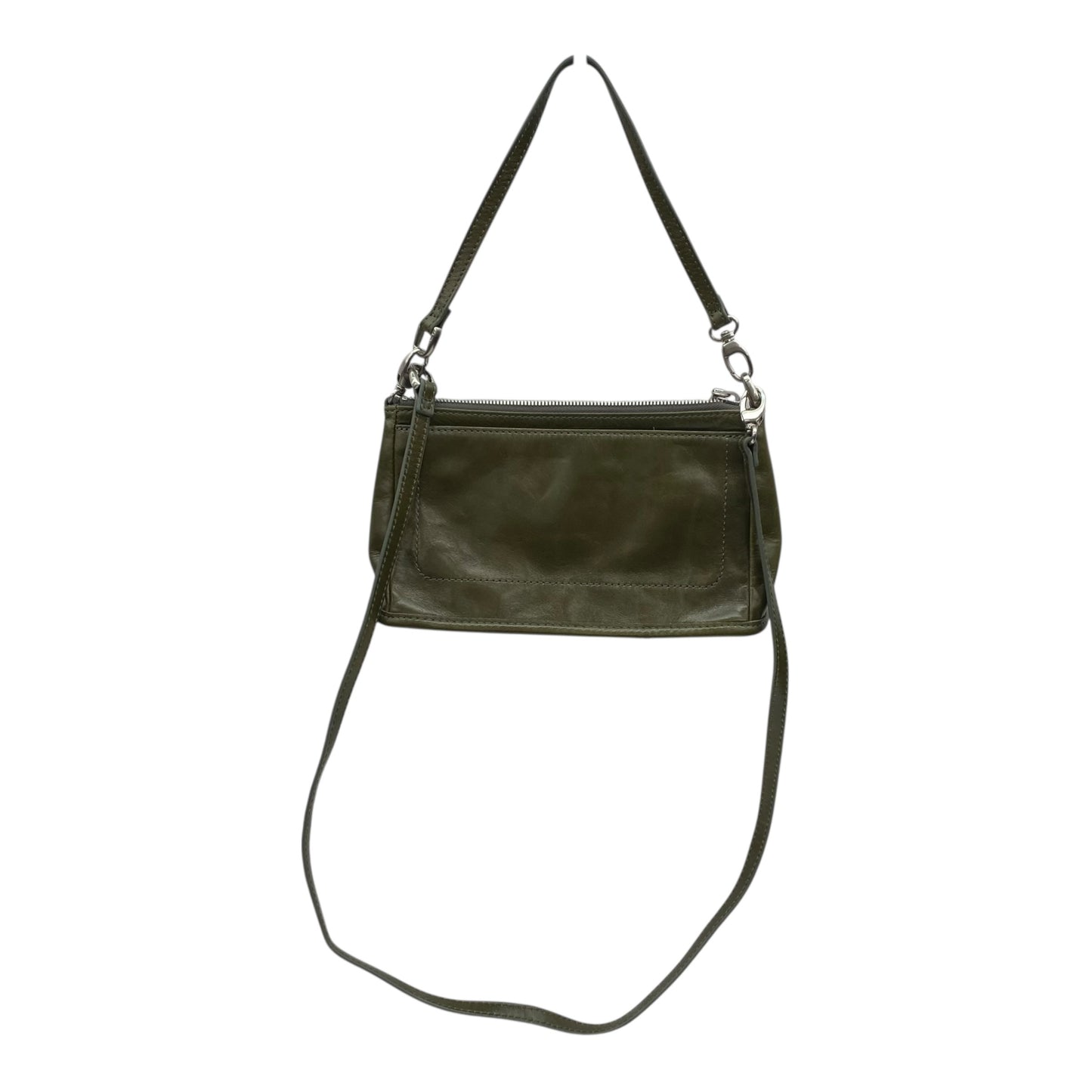 Crossbody Leather By Hobo Intl In Green, Size:Small
