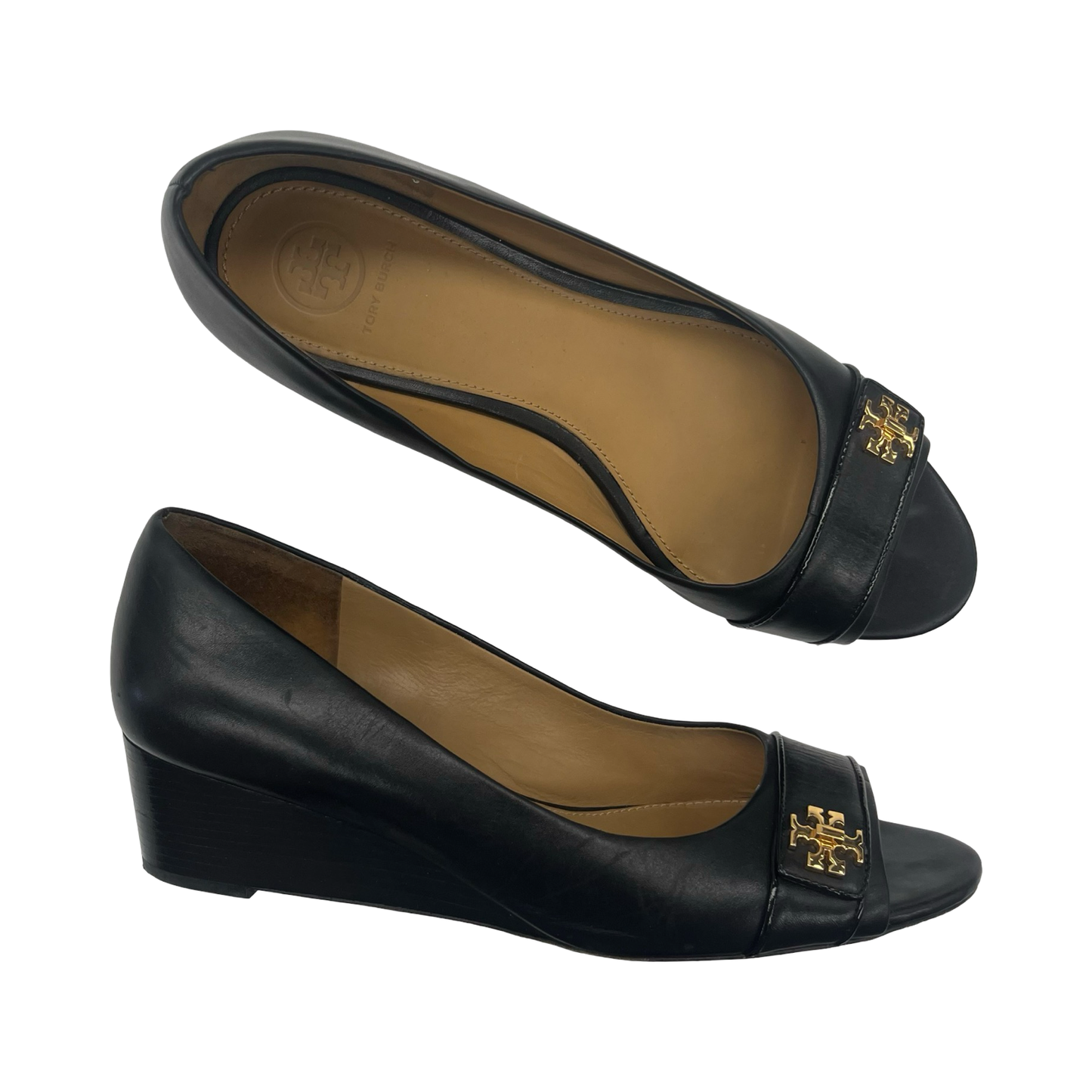 Sandals Designer By Tory Burch In Black, Size:10