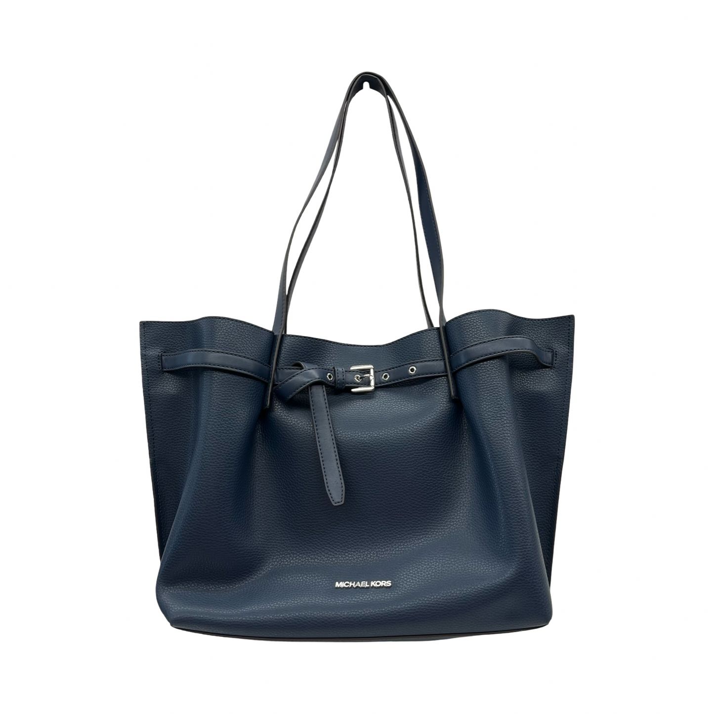 Handbag Designer By Michael Kors In Navy, Size:Medium