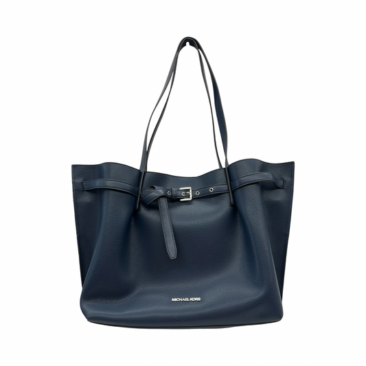 Handbag Designer By Michael Kors In Navy, Size:Medium