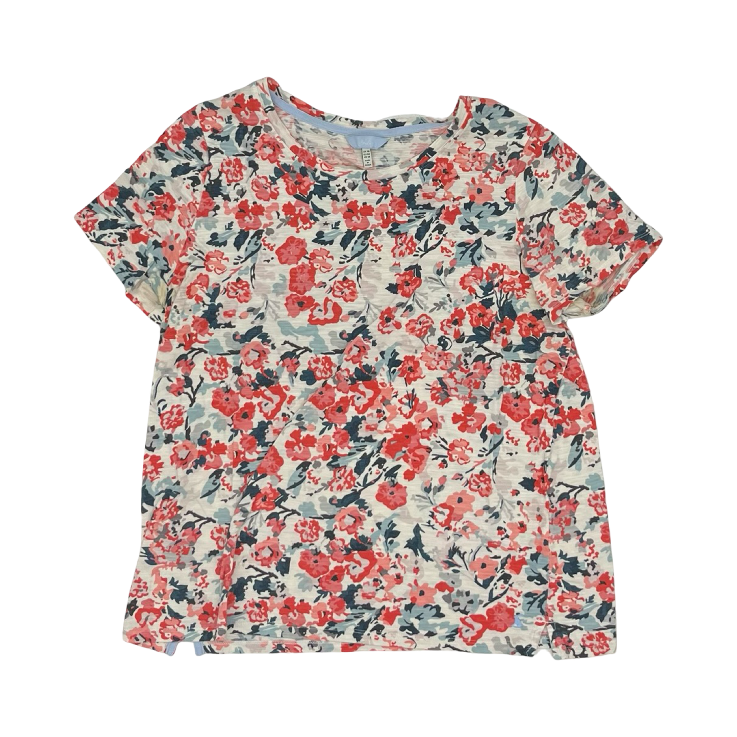 Top Ss By Joules In Floral Print, Size:Xl