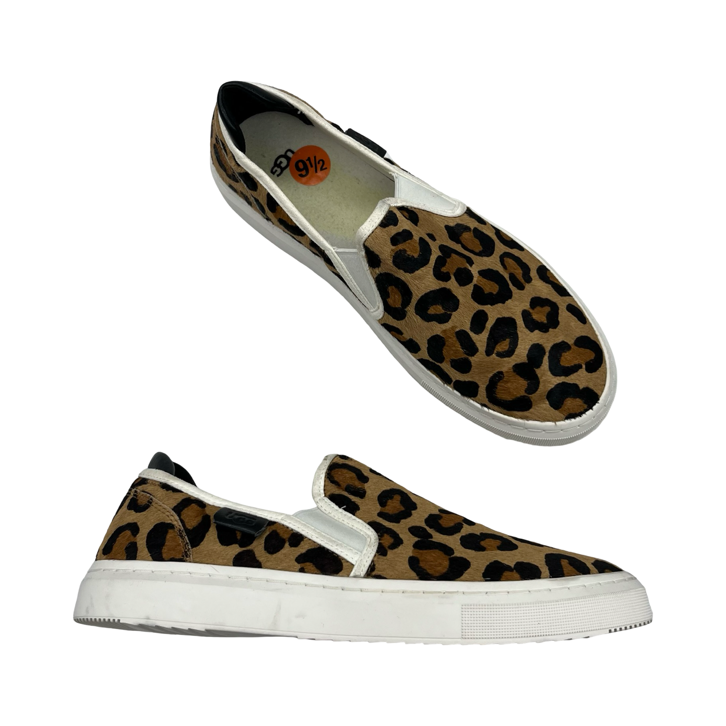 Shoes Designer By Ugg In Animal Print, Size:9.5