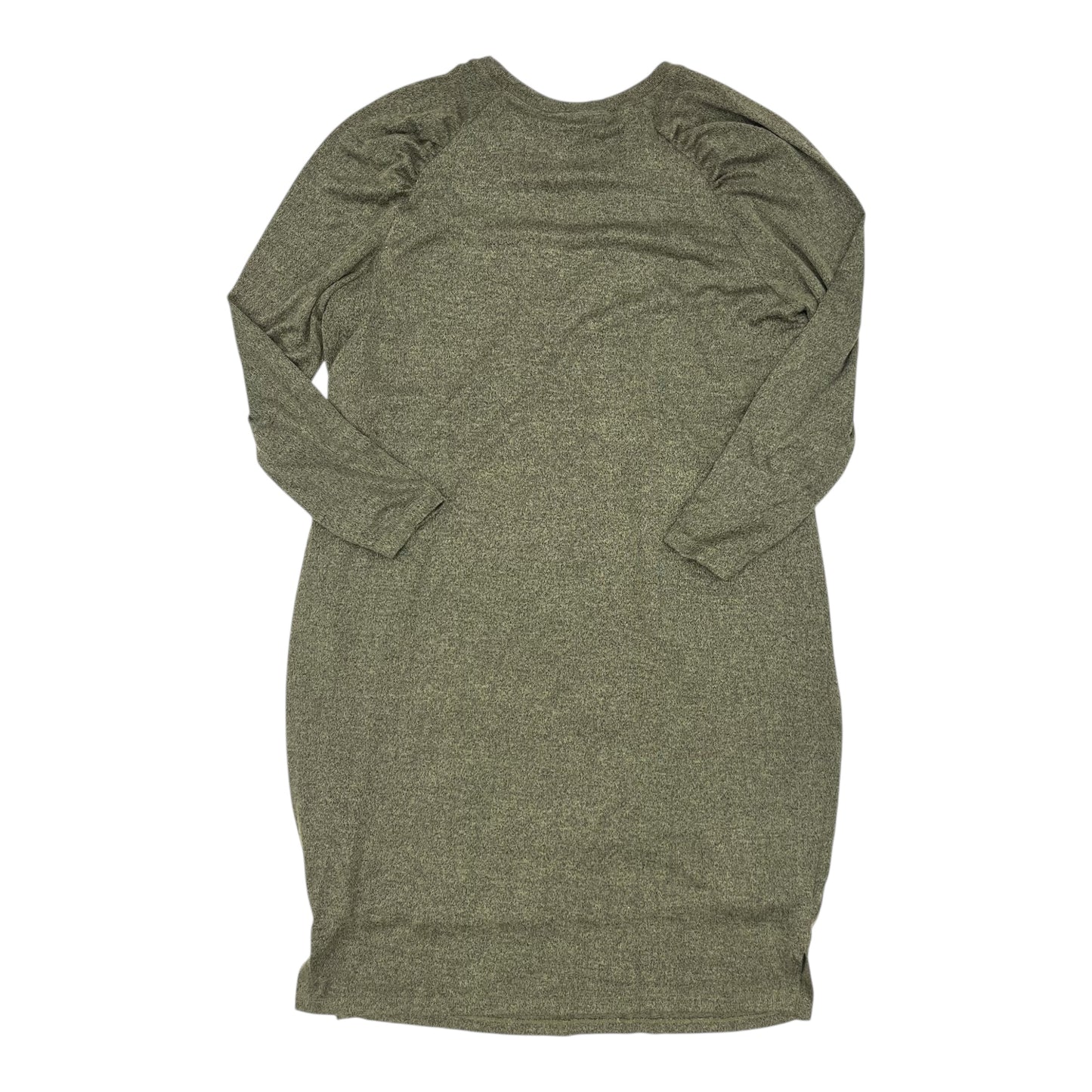 Mat Dress By Motherhood In Green, Size:2X