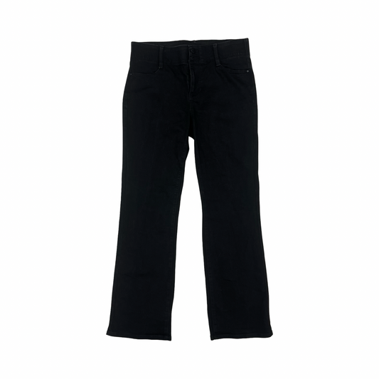 Jeans Boot Cut By Nine West In Black Denim, Size:10