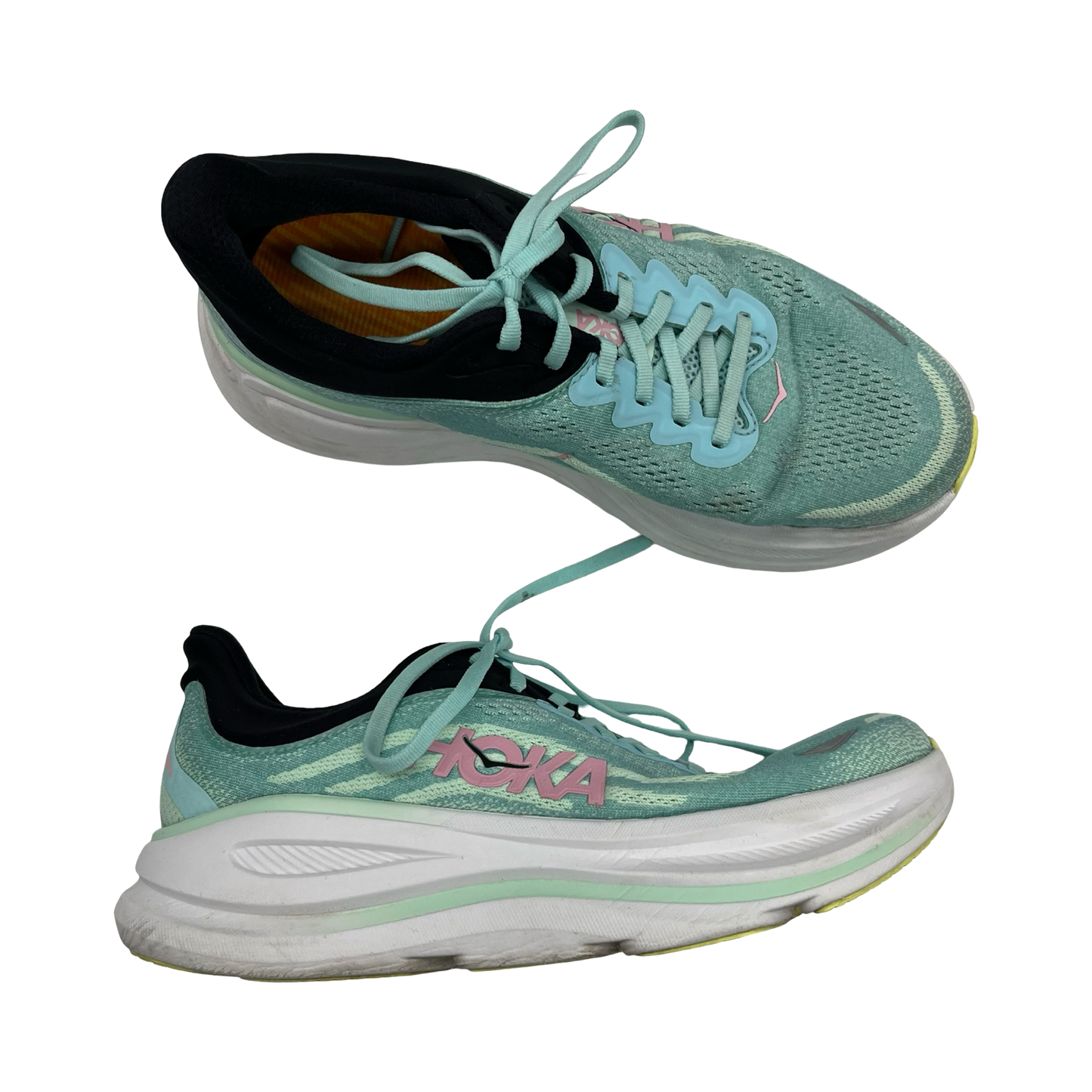 Shoes Athletic By Hoka In Green, Size:9.5