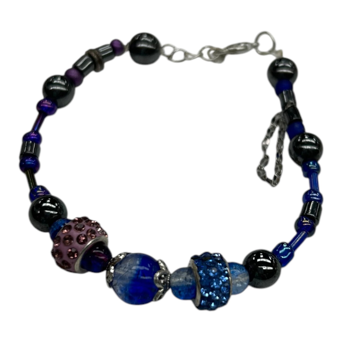 Bracelet Beaded By Clothes Mentor In Purple