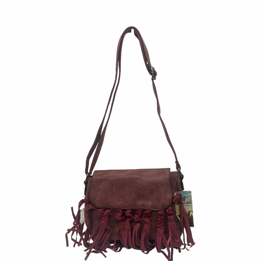 Crossbody By Clothes Mentor In Red, Size:Medium