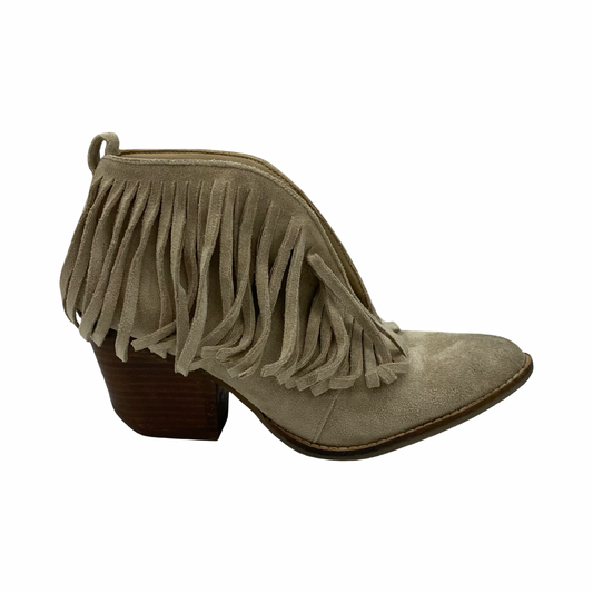 Boots Ankle Heels By Matisse In Tan, Size:9