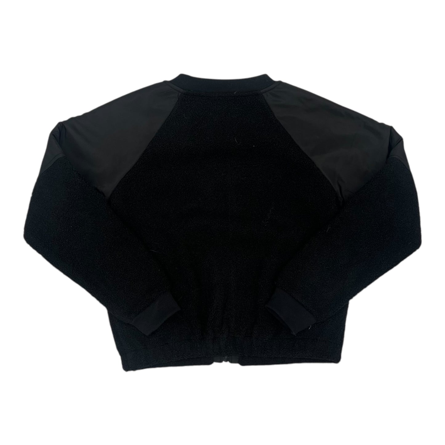 Jacket Fleece By Mono B In Black, Size:S
