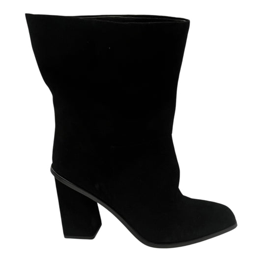 Boots Leather By Vince Camuto In Black, Size:9.5