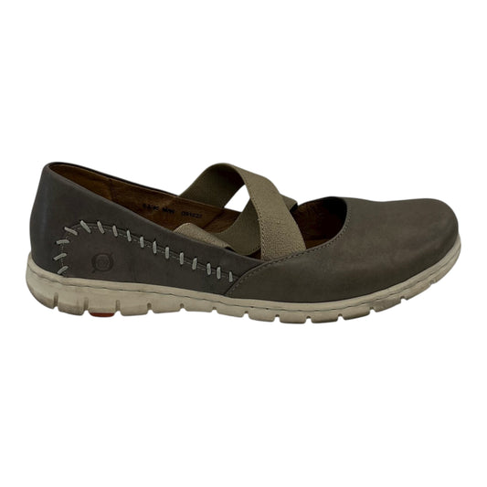 Shoes Flats By Born In Grey, Size:8.5