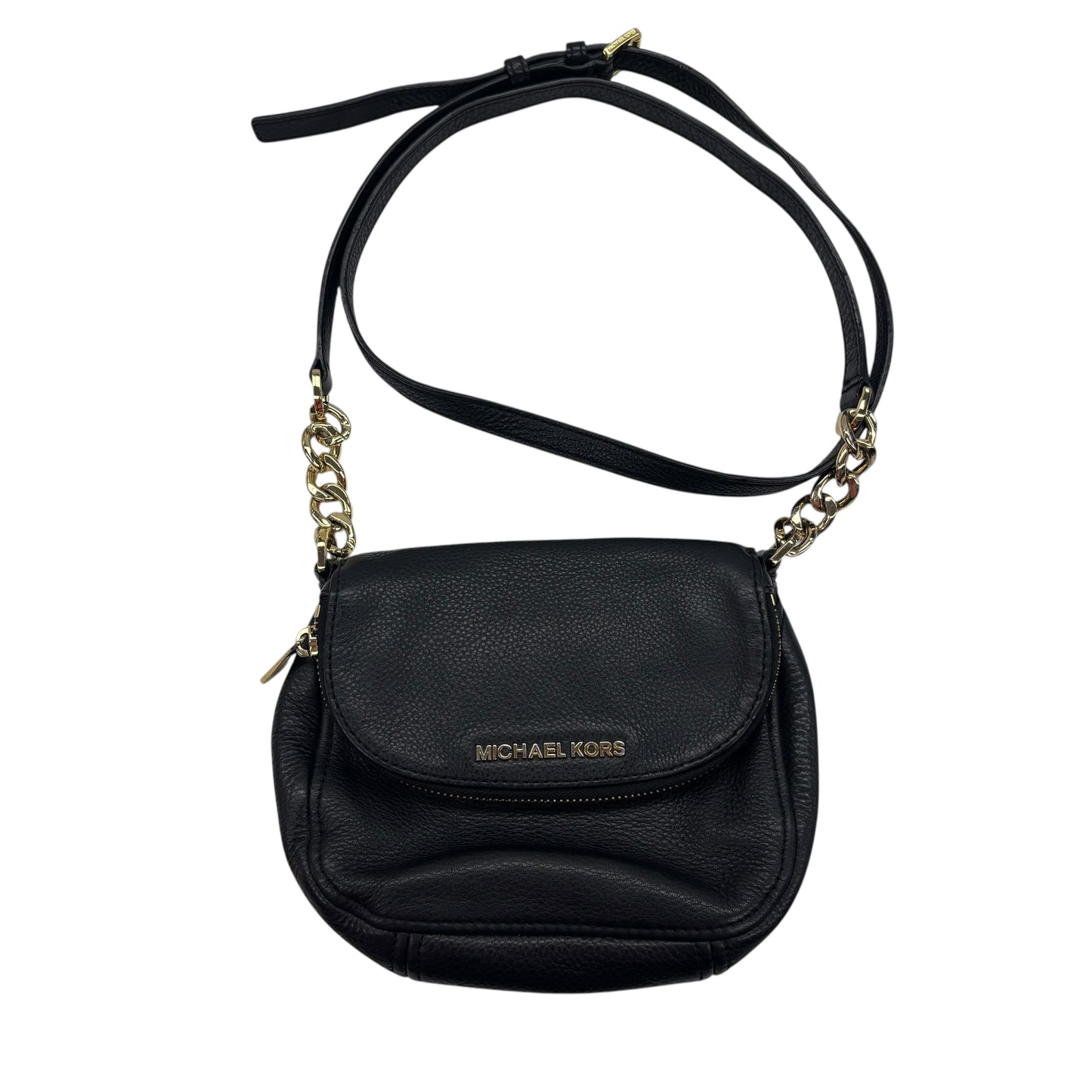 Crossbody Designer By Michael Kors In Black, Size:Small