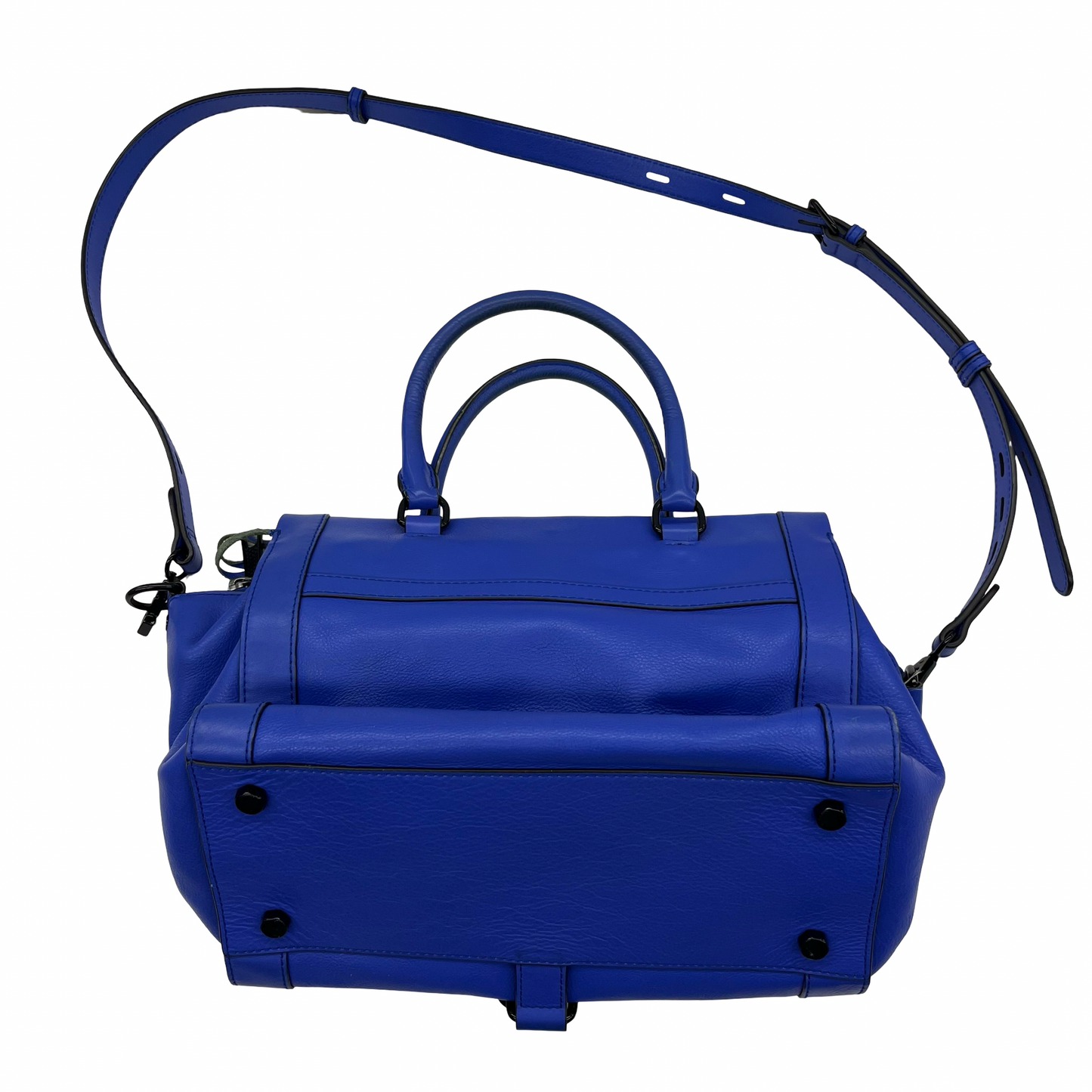 Handbag Designer By Rebecca Minkoff In Blue, Size:Medium