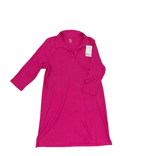 Dress Casual Short By Kim Rogers In Pink, Size:Mp