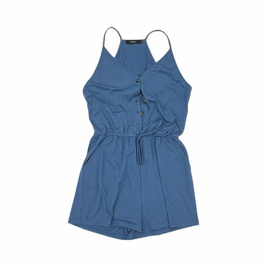 Romper By Clothes Mentor In Blue, Size:L
