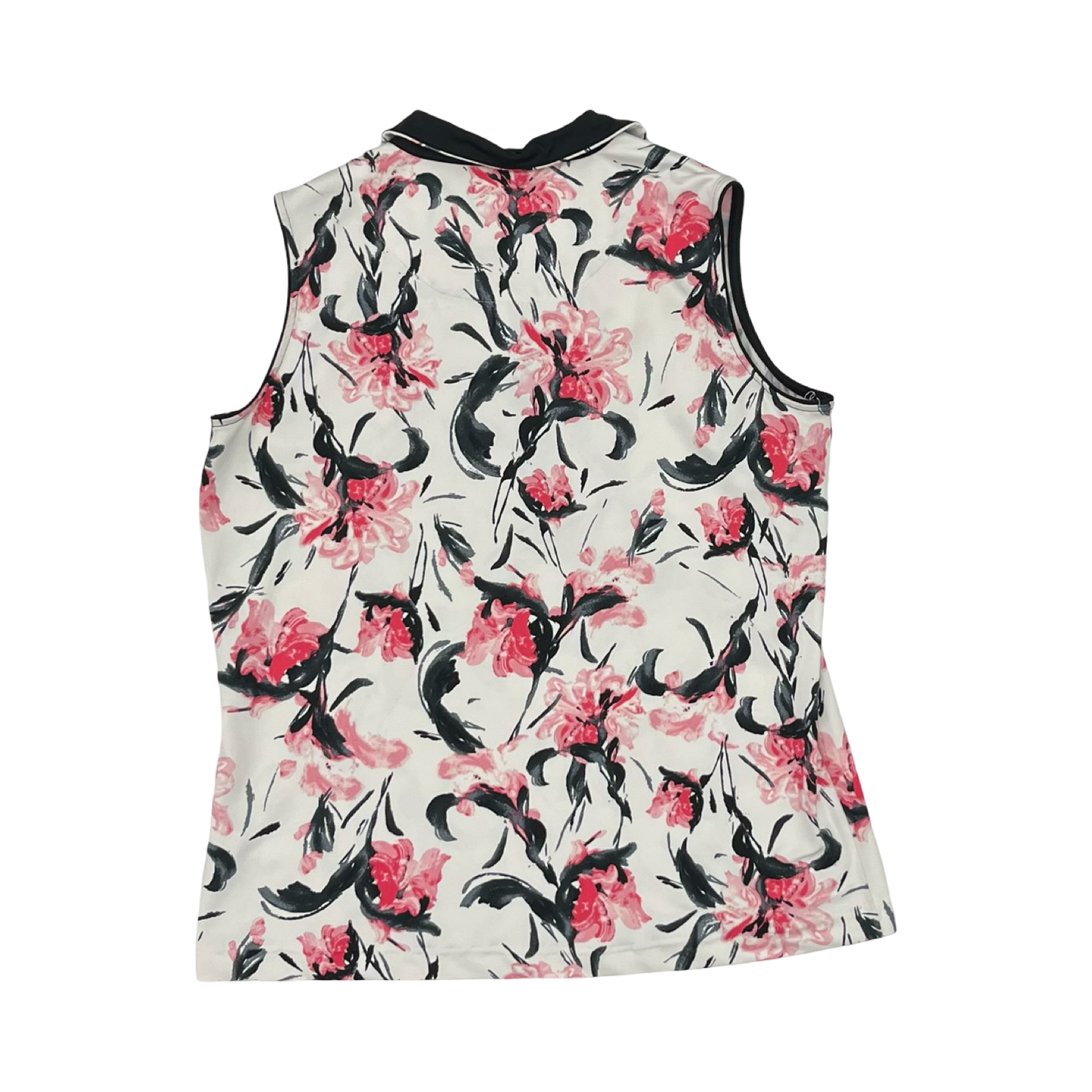 Athletic Tank Top By Tail In Floral Print, Size:L