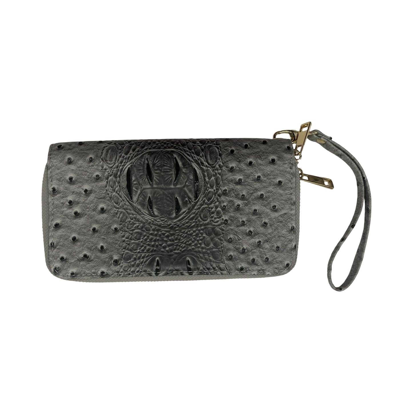 Wallet By Cme In Grey, Size:Large