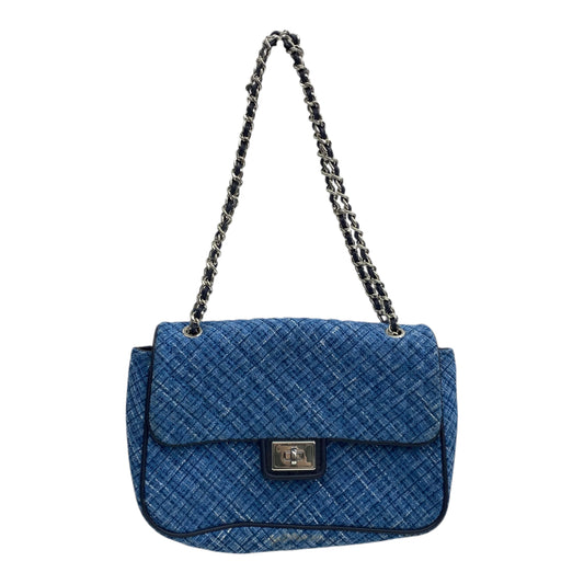 Handbag Designer By Karl Lagerfeld In Blue, Size:Medium