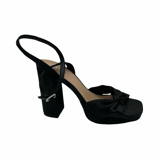 Shoes Heels Block By Mia In Black, Size:7.5