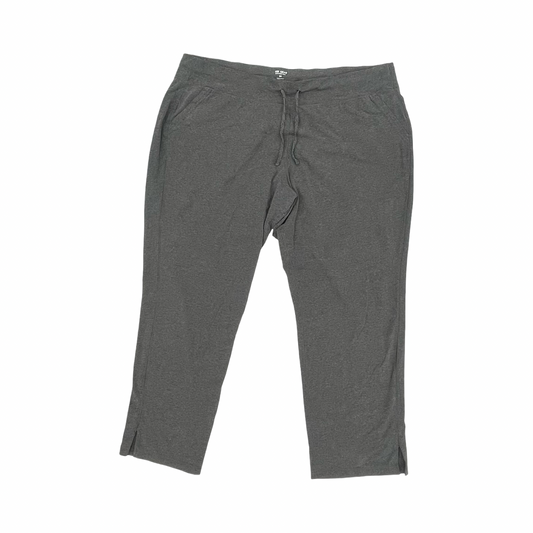 Pants Lounge By Tek Gear In Grey, Size:3X