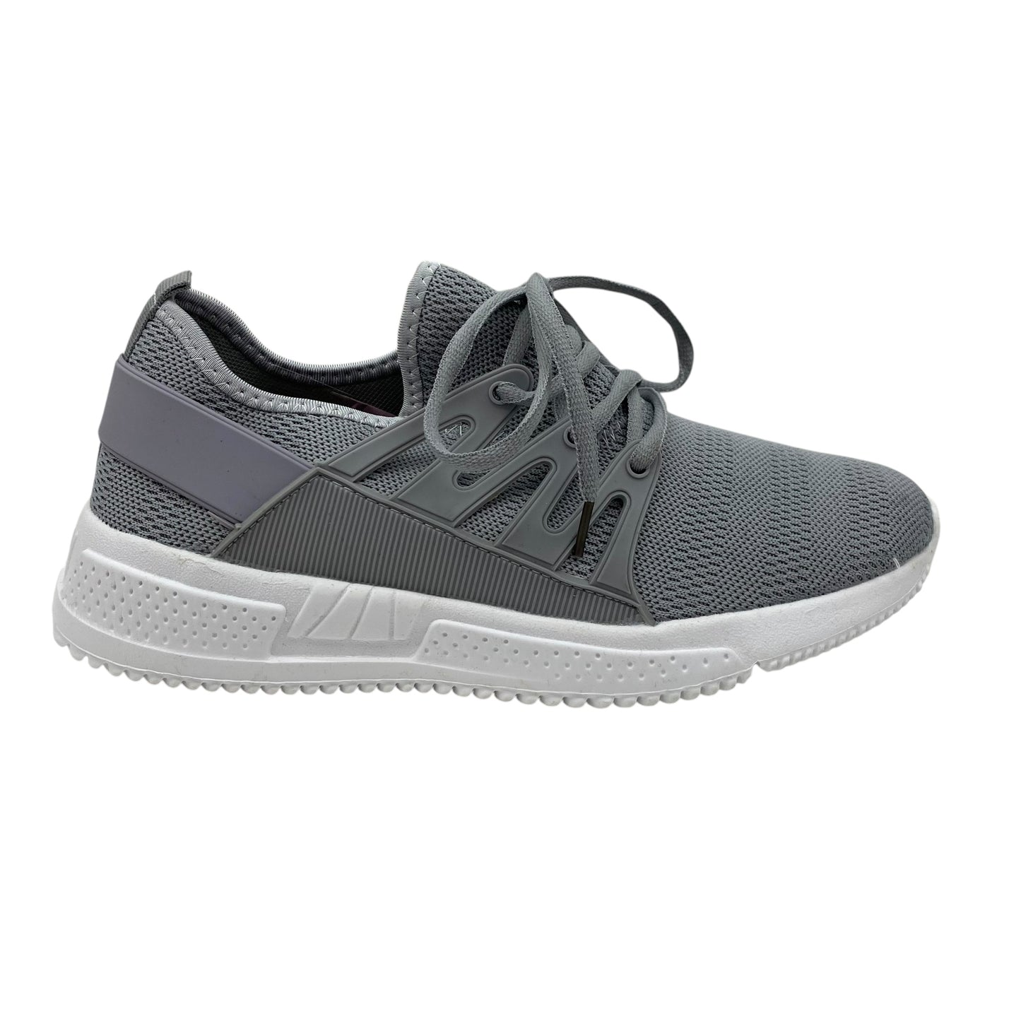 Shoes Athletic By Clothes Mentor In Grey, Size:8.5