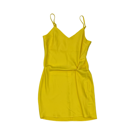 Dress Party Short By Glam In Yellow, Size:S