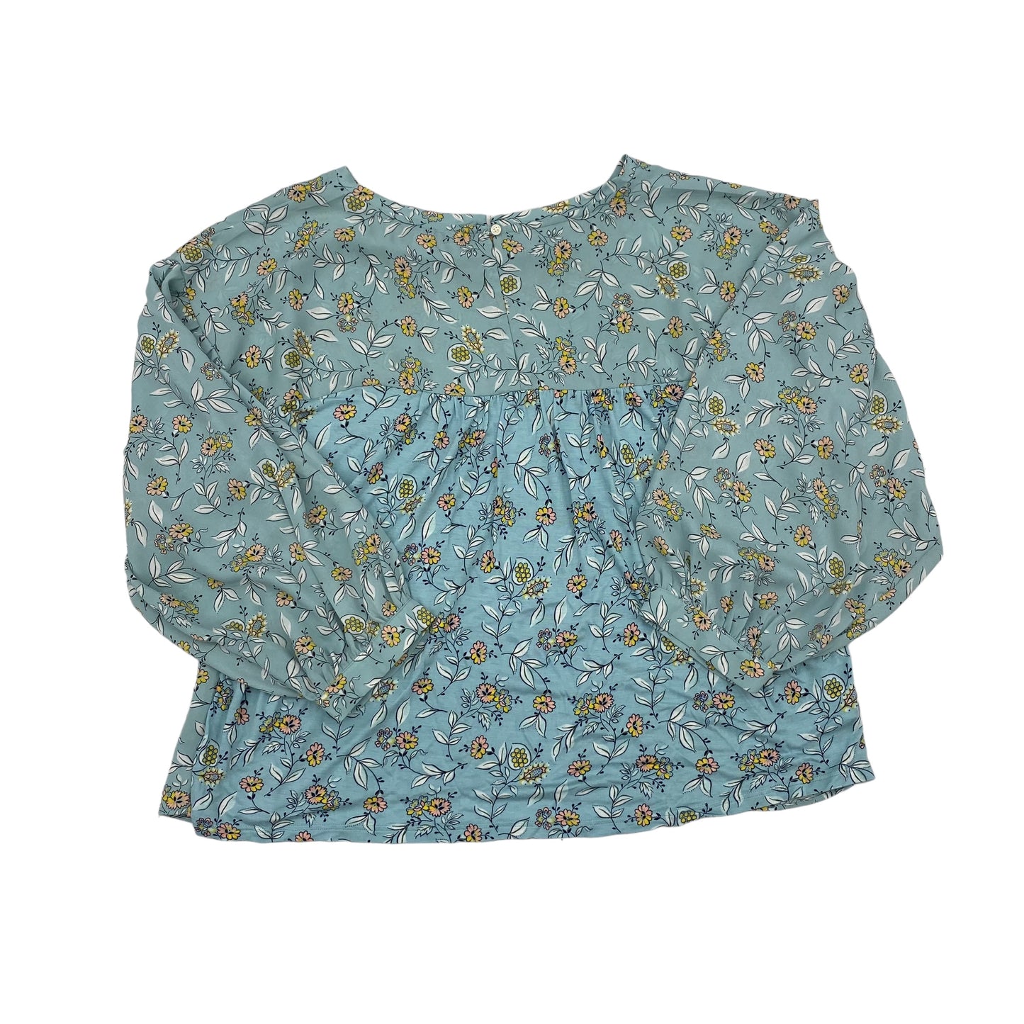 BLUE LOFT BLOUSE LS, Size M