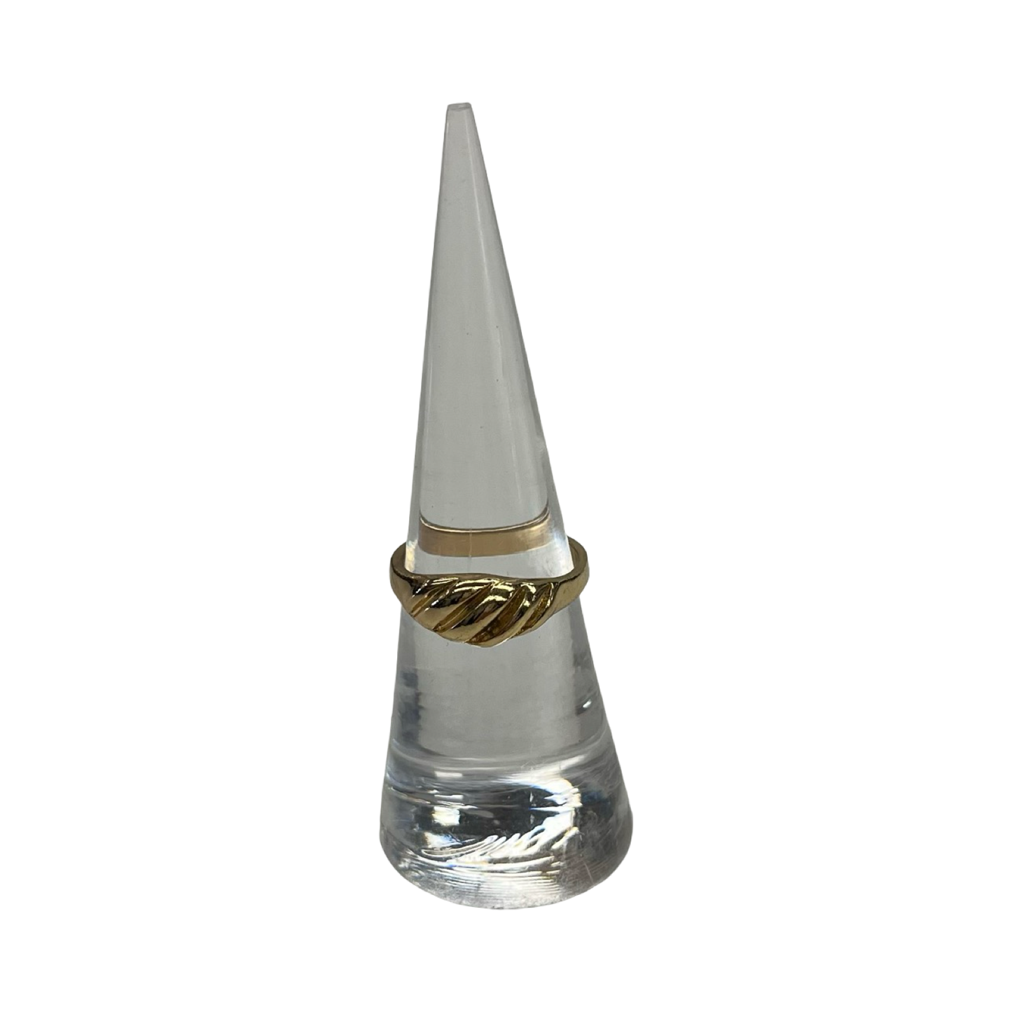 Ring Band By Clothes Mentor In Gold