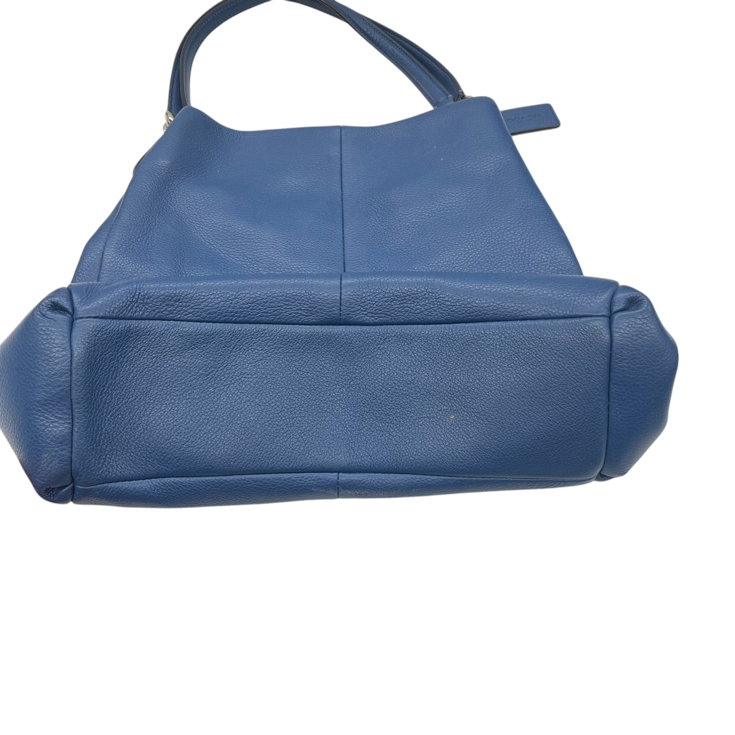 Handbag Designer By Coach In Blue, Size:Medium