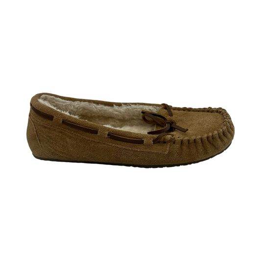 Shoes Flats By Minnetonka In Brown, Size:6