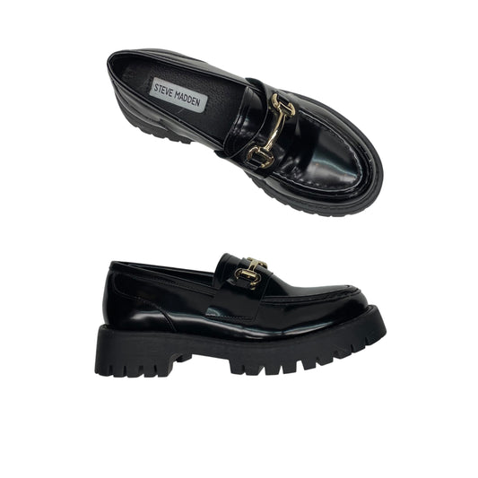 Shoes Heels Platform By Steve Madden In Black, Size:7.5