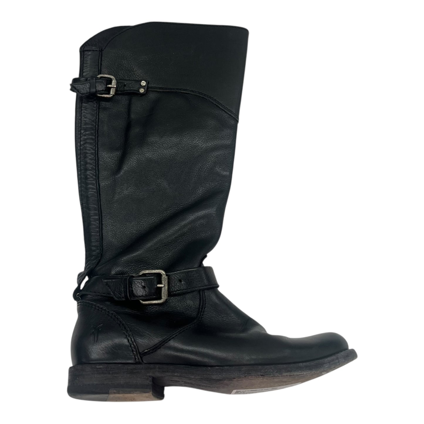 Boots Designer By Frye In Black, Size:5.5