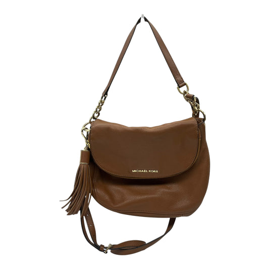 Crossbody Designer By Michael Kors In Brown, Size:Medium