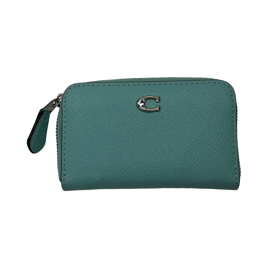 Wallet Designer By Coach In Blue, Size:Small