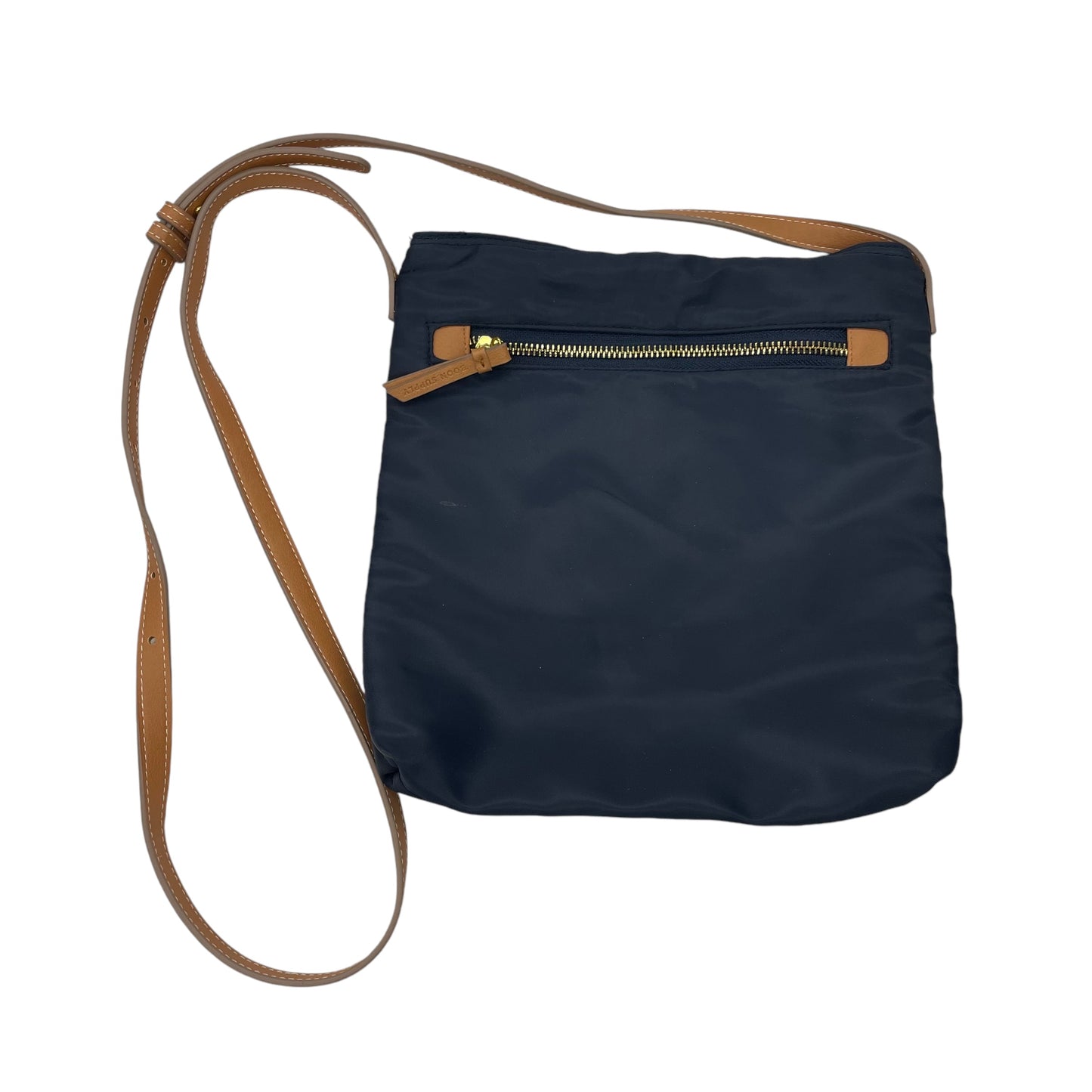 Crossbody By Clothes Mentor In Navy, Size:Medium