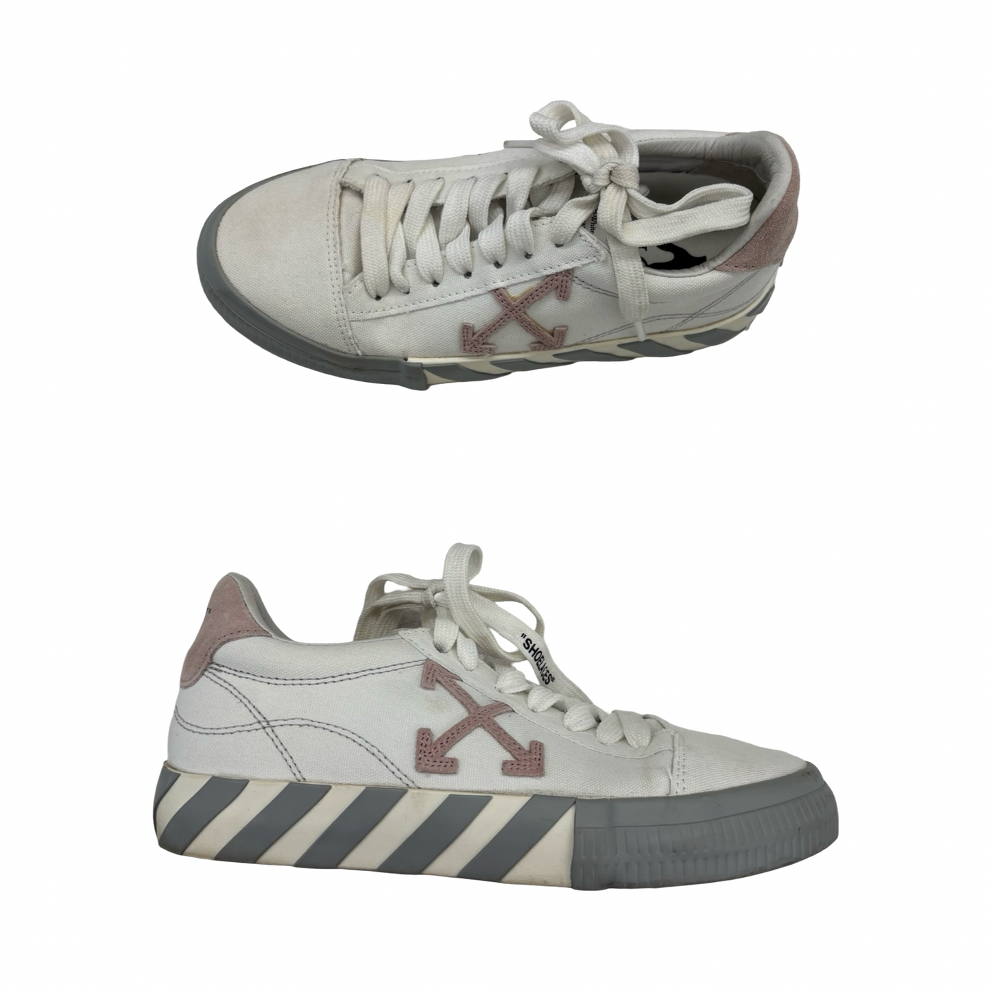 Shoes Luxury Designer By Off-White In White, Size:7.5