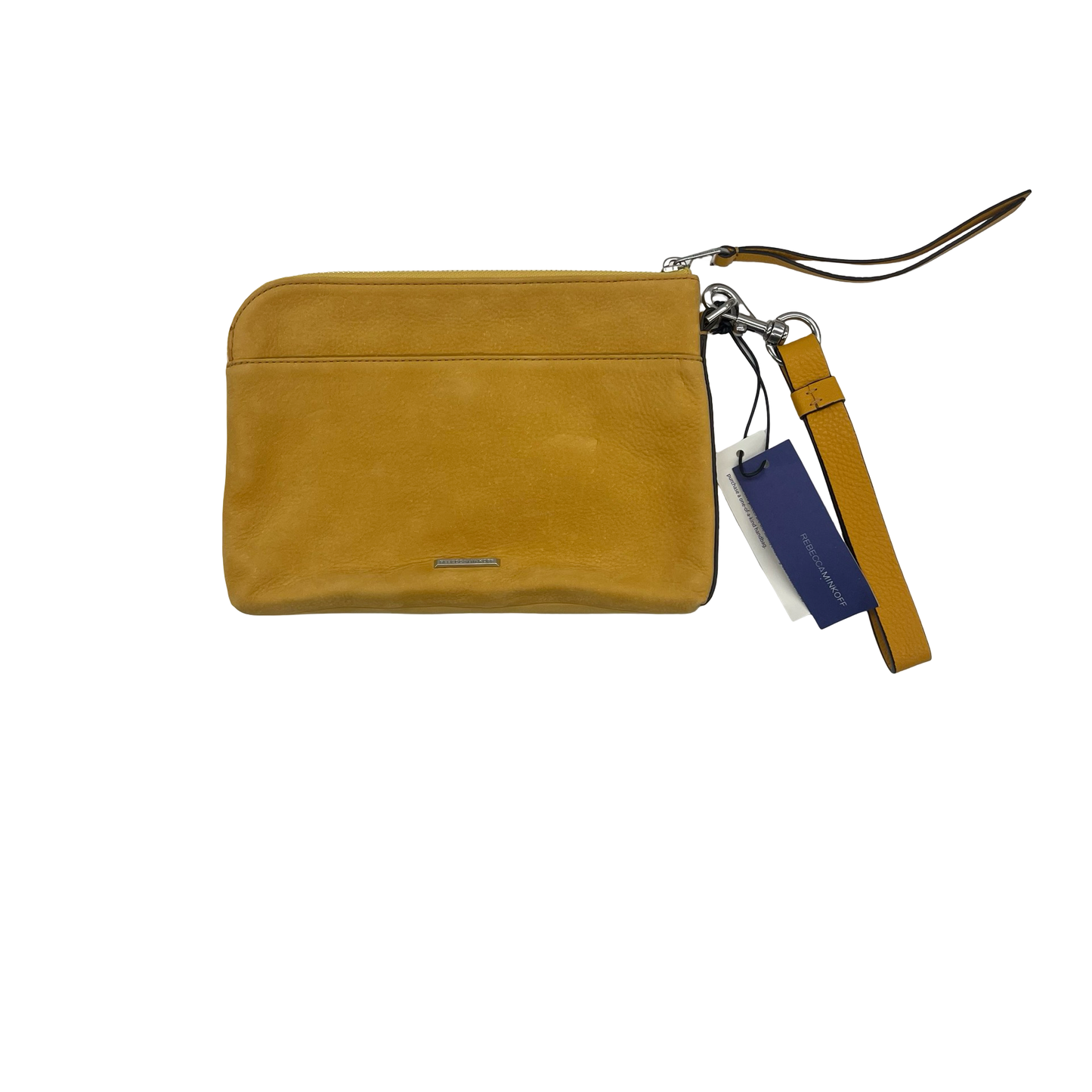 Wristlet Designer By Rebecca Minkoff In Yellow, Size:Large
