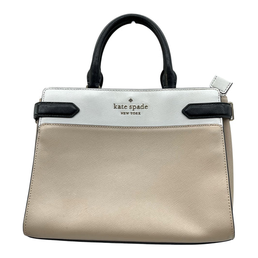 Handbag Designer By Kate Spade In Tan, Size:Medium