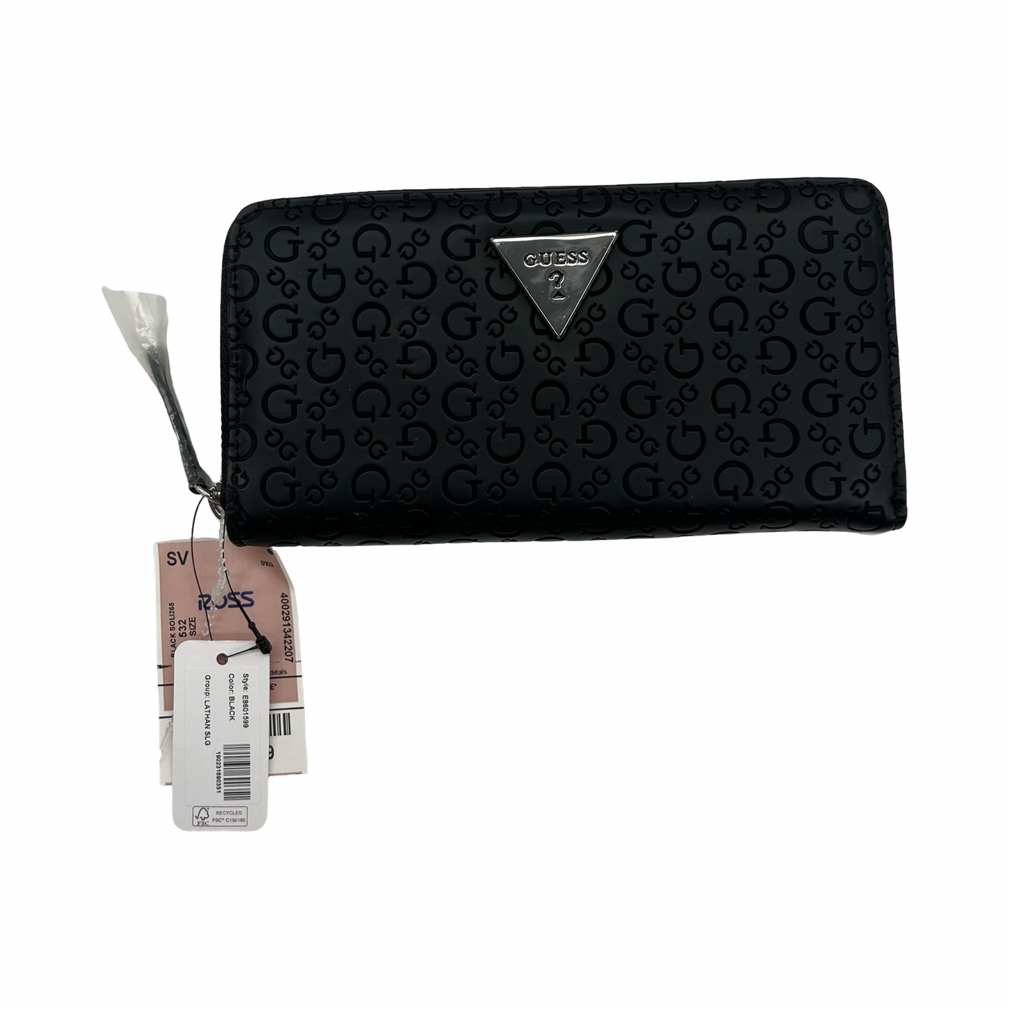 Wallet By Guess In Black, Size:Large